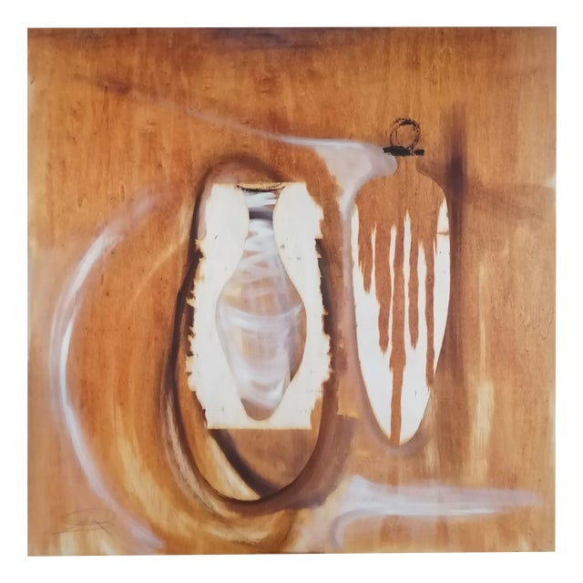 Stefano Mazzolini, Q103, 1999, Oil on Wood For Sale