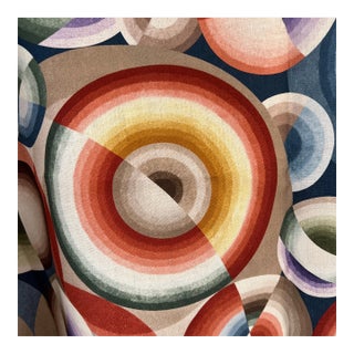 Pierre Frey Six Neuf Cent Vingt Modern Geometric Fabric - 1 1/3 Yards For Sale