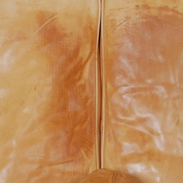 Kupe 2-Seater Sofa in Natural Leather by Børge Mogensen, 2000s For Sale - Image 18 of 18