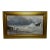 Large Gilt Framed Victorian Painting High Tide Off Trebarwith Strand Beach Dramatic Cornish Shipwreck by Charles Sim Mottram Rba, c.1894 For Sale