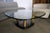 Henredon Wood Tusk Cocktail Table with Glass Top For Sale - Image 11 of 12