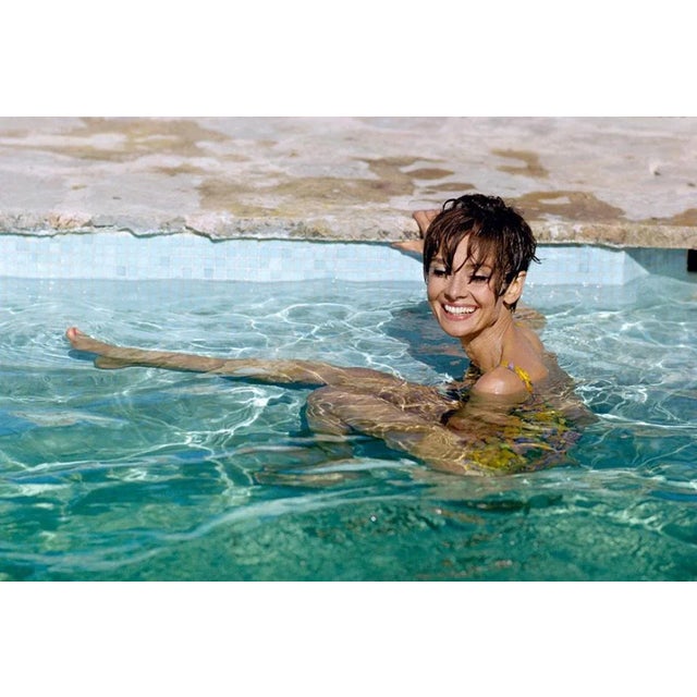 Audrey Hepburn Swims - Signed Limited Edition C Print 22 of 50, 1966 For Sale - Image 4 of 4