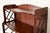 Baker Furniture Style Chinese Chippendale Carved Mahogany Étagère or Bookcase For Sale - Image 9 of 17