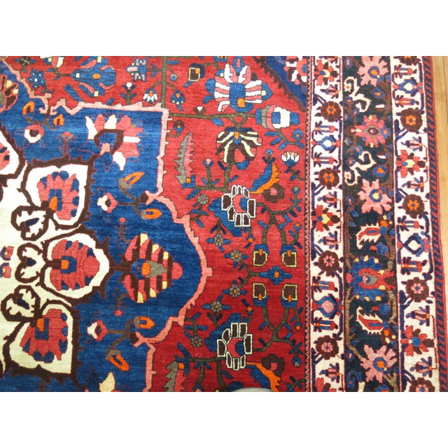 Oversize Traditional Bakhtiari Rug, 10'8'' X 14'9'' For Sale - Image 9 of 10