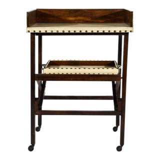 1940's Service Bar Tray or Barcart For Sale