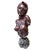 Bust of a Woman, Bronze with Amethyst For Sale - Image 3 of 4