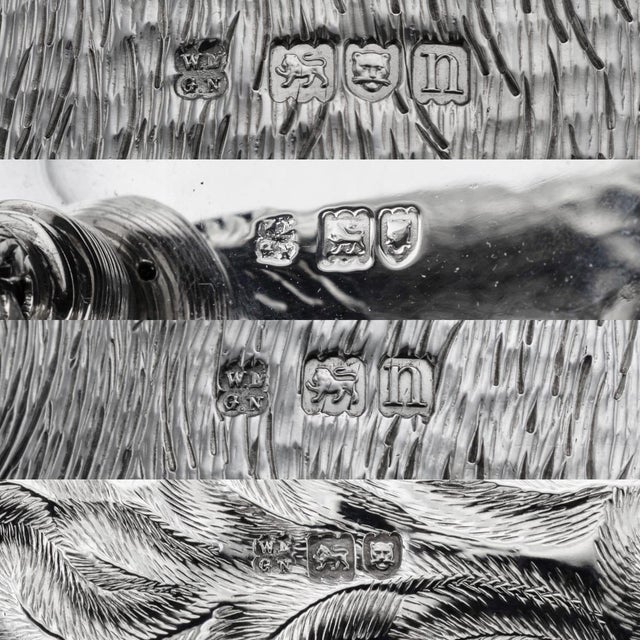 Antique Edwardian Silver Regimental Table Snuff Mull, 1908 For Sale - Image 16 of 17