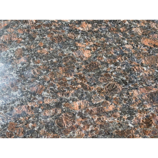 Outdoor/Indoor Granite Dining Table For Sale - Image 10 of 10