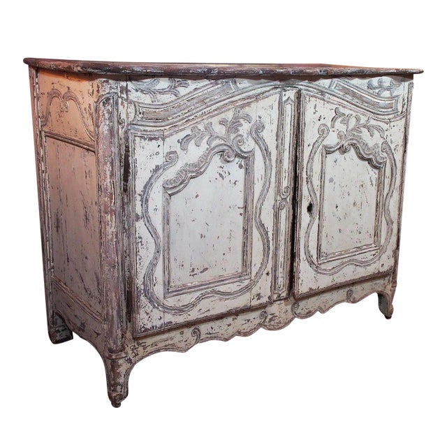 French Provincial Painted Buffet For Sale