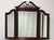 Thomasville Mahogany Chippendale Style Tri-Fold Dresser Mirror For Sale - Image 11 of 11