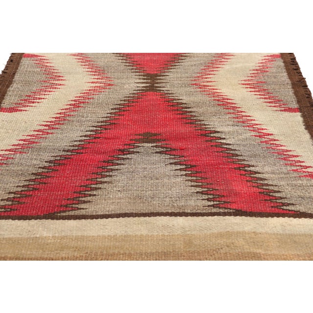 Early 20th Century Antique Eye Dazzler Southwestern Rug, 02'04 X 04'08 For Sale - Image 5 of 10