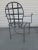 Pair of Wrought Iron Patio Armchairs Attributed to Mario Papperzini For Sale - Image 10 of 17