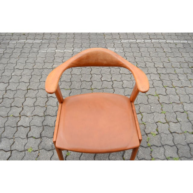 Høng Stolefabrik Danish Model 49 Teak Chair by Erik Kirkegaard for Høng Stolefabrik, 1950s For Sale - Image 4 of 17