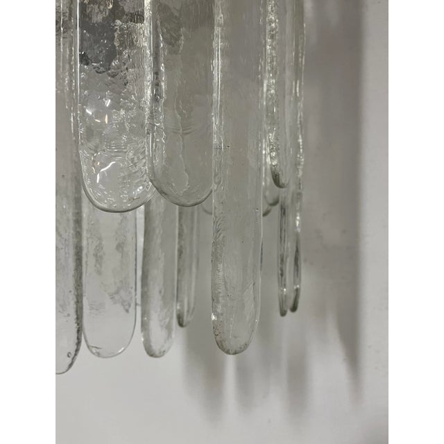 Murano Glass Waterfall Chandelier, 1960s For Sale - Image 6 of 9