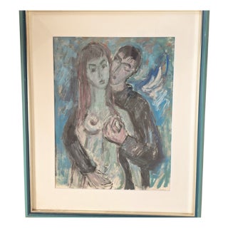 Werner Kornhas, 1960s, Paper, Framed For Sale