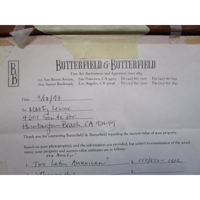 1940s Black and White Lithograph By Francisco Mora, Miner For Sale In Los Angeles - Image 6 of 8