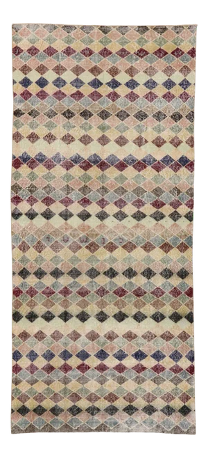 Vintage Turkish Sivas Rug, 04'04 X 09'06