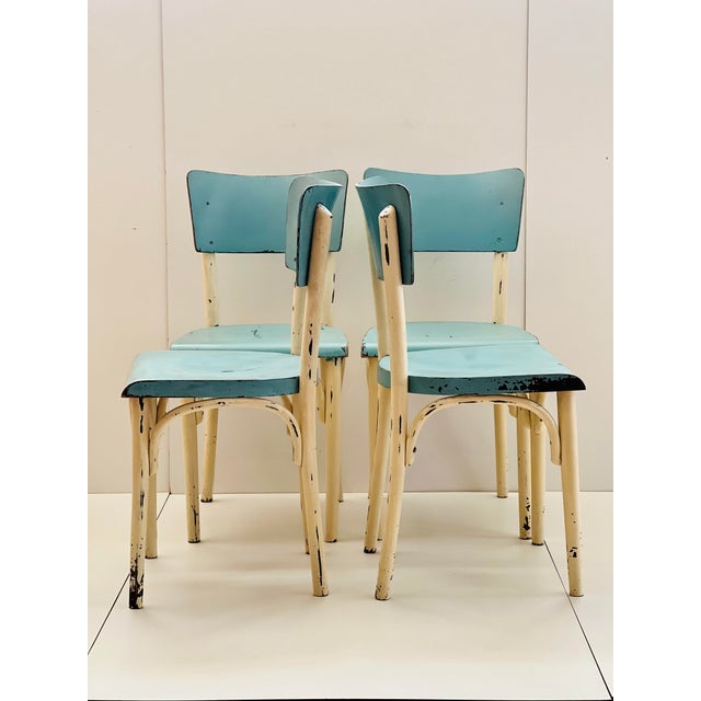 Dining Chairs by Ton, 1960s, Set of 4 For Sale - Image 18 of 18