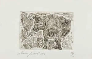 Fausto Maria Franchi, Abstract Composition, Cow, Etching, 2013