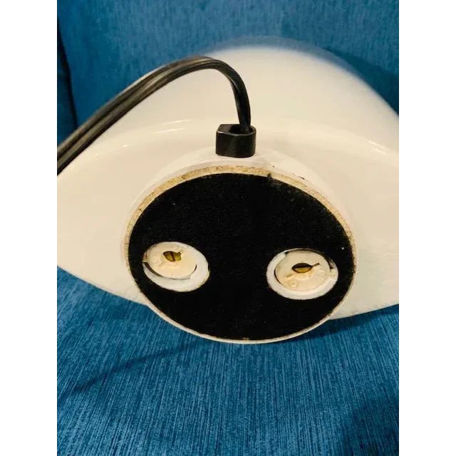 Glass Leucos Table Lamp, Handcrafted in Italy For Sale - Image 7 of 9