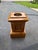 Monumental Glazed Ceramic Campana Urns on Pedestals 42" a Pair For Sale - Image 9 of 12