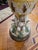 1950s 1950s Spectacular Large Chalkware Figurine With Vase on Pedestal. For Sale - Image 5 of 11