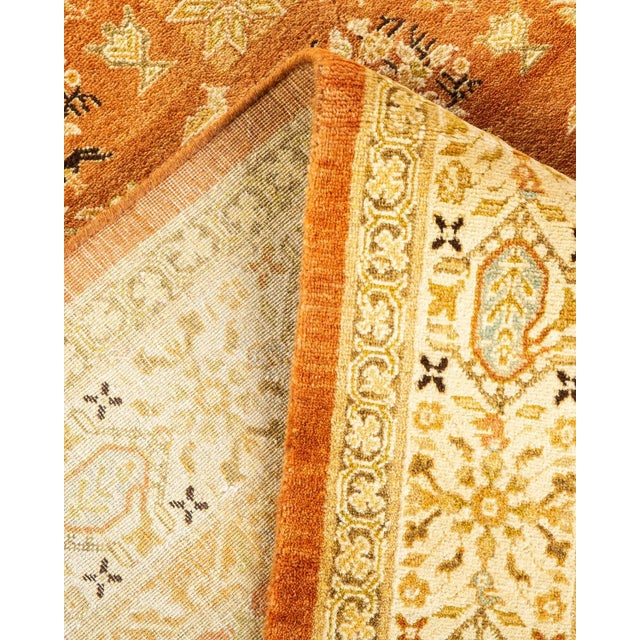 Mogul, One-of-a-Kind Hand-Knotted Area Rug in Brown, 8' 1" x 10' 2" For Sale In New York - Image 6 of 8