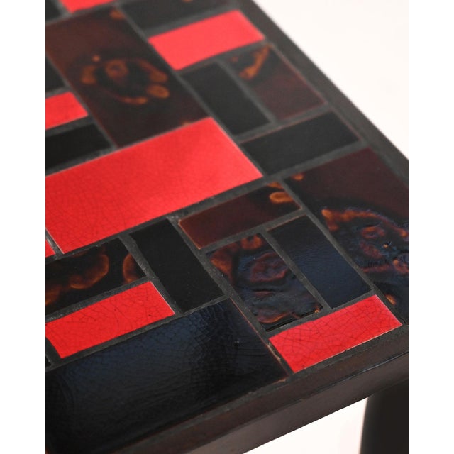 Coffee Tables with Mosaic Tops, Japan, 1960s, Set of 2 For Sale - Image 4 of 9