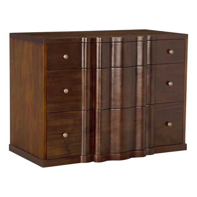 NOIR Kiss Dresser, Hand Rubbed Brown For Sale