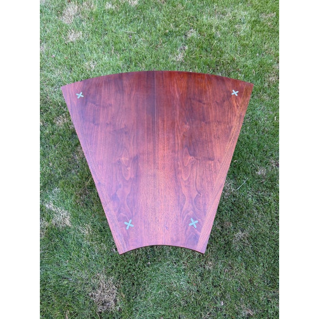 American of Martinsville Wedge Table : Designer Merton Gershun For Sale In Atlanta - Image 6 of 7