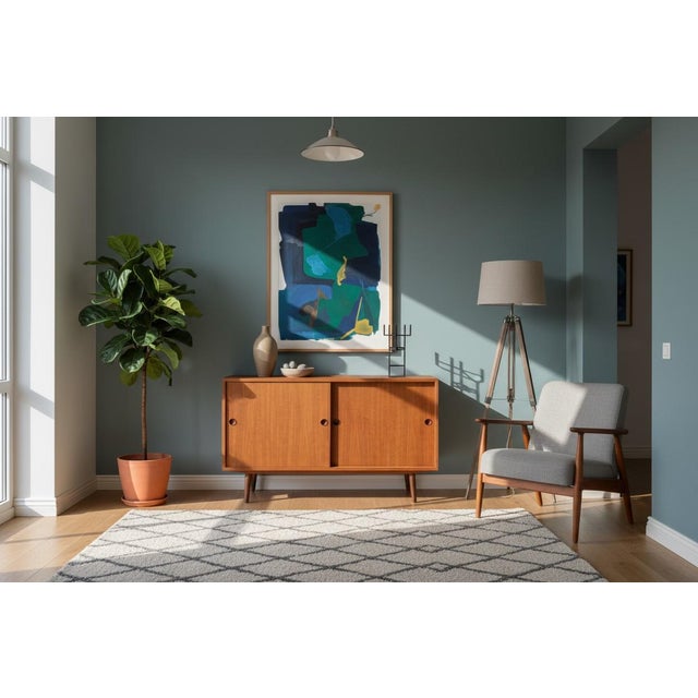 Øresund Sideboard in Teak by Børge Mogensen for Karl Andersson & Söner, 1960s For Sale - Image 15 of 18