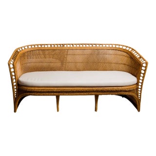 1970s Moroccan Loveseat - 75" For Sale