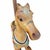 Mid 20th Century Vintage Painted Wood Carousel Horse For Sale - Image 5 of 10