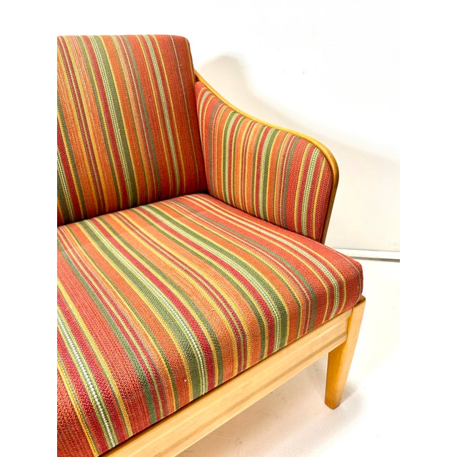 Gold 1970s Carl Malmsten Sofa For Sale - Image 8 of 10