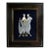 Erté "Twins," Embossed, Signed and Numbered Serigraph, 1987 For Sale