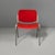 Italian Modern Red Fabric DSC Chairs by Giancarlo Piretti for Castelli, 1970s, Set of 22 For Sale - Image 3 of 18