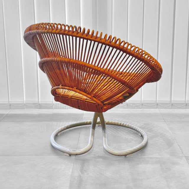Mid-Century Modern Swivel Easy Chair from Göte Möbler, Sweden, 1960s For Sale - Image 6 of 18