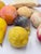 Rustic European 1950s Italian Hand Carved and Painted Marble Fruits- Set of 12 For Sale - Image 3 of 5