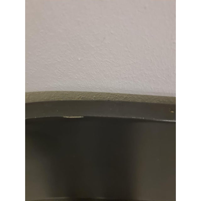 Lacquered Wood Mirror, 1970s For Sale - Image 13 of 15