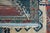 1890s Borchelu Bordjalou Rug Abrush Hand-Knotted Kazak Medallions Blue Wool Pile Rug - 4’11” X 7’4” For Sale - Image 10 of 10