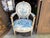 Beautiful armchair,all hand made. Originally it would be all gold leave but it was repainted with white on top .it come...