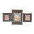 Mid 19th Century 19th Century Mongolian Buddhist Tsakli Paintings- a Set of 3 For Sale - Image 5 of 5