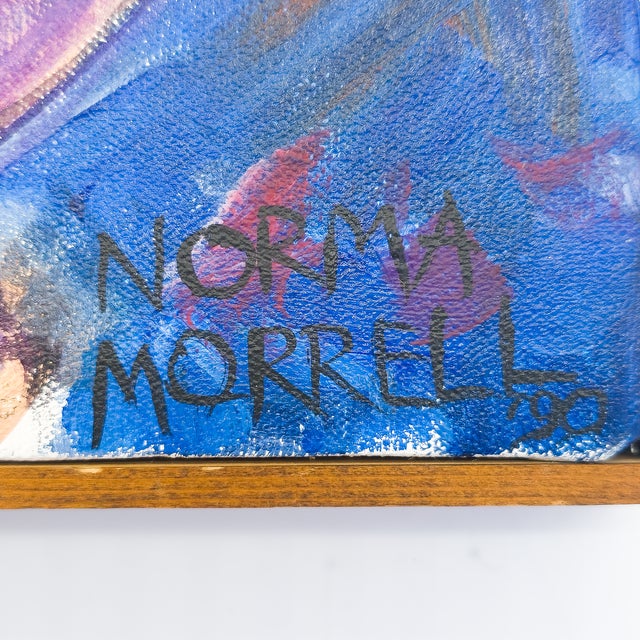Male Nude Figure Reaching Beyond - Norma Ann Morrell, C. 1990 For Sale In San Diego - Image 6 of 10