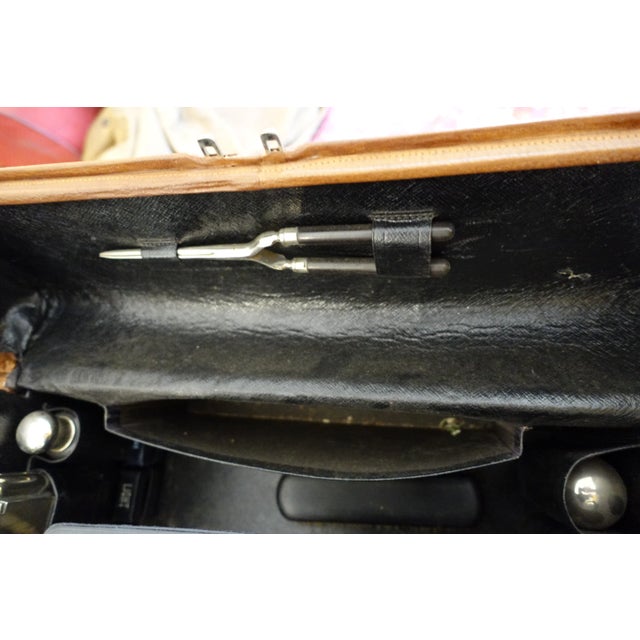 Vintage Travel Suitcase Trunk, 1930s For Sale - Image 10 of 15