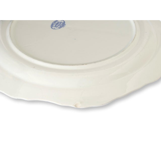 Ceramic 1930s Spode Italian Divided Luncheon Plates, S/6 For Sale - Image 7 of 7