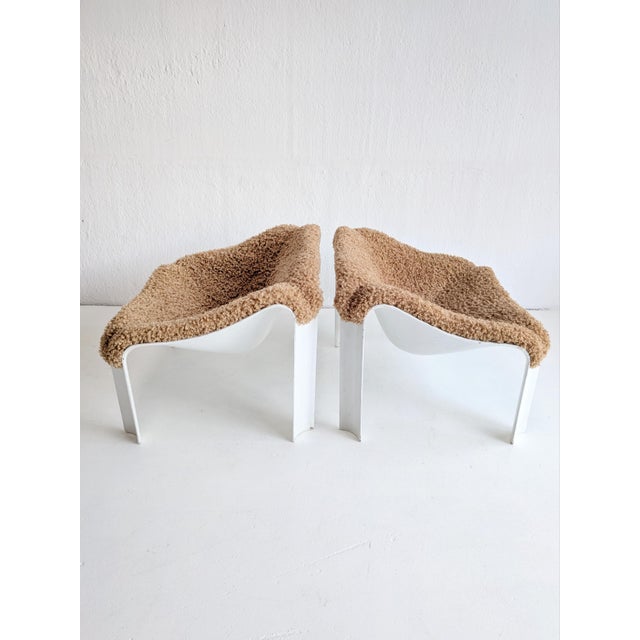 Vintage F300 Lounge Chairs by Pierre Paulin for Artifort, 1960s, Set of 2 For Sale - Image 3 of 6
