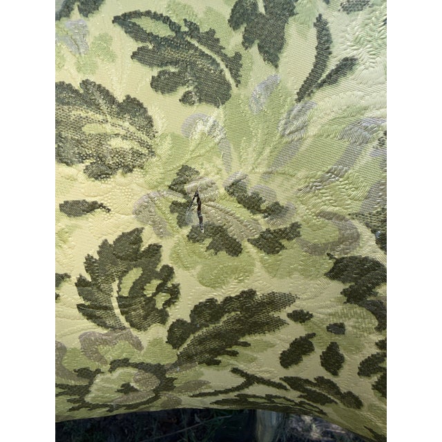 Set of 4 Vintage Brody Seating Company Chrome Dining Chairs With Original Floral Upholstery For Sale - Image 10 of 10