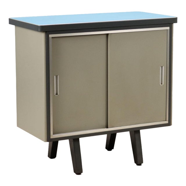 Buffet in Lacquered Metal, 1960s For Sale
