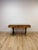 Wood Vintage John Stuart MCM Burlwood Executive Desk Bronze Legs Glass Top Collectable For Sale - Image 7 of 13