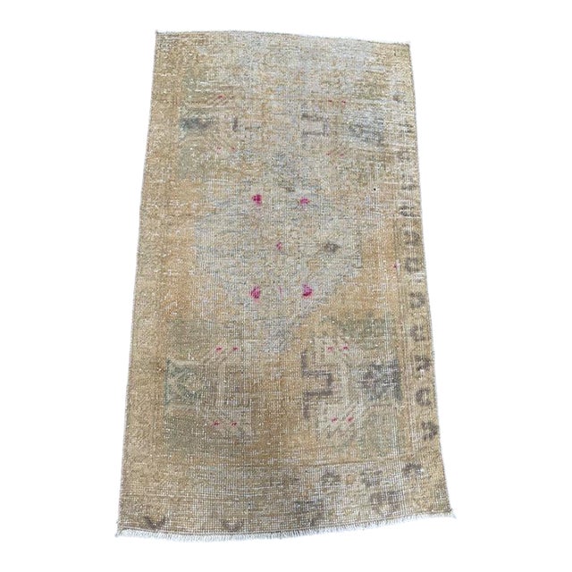 Turkish Yastik Rug 1'9" x 3' For Sale